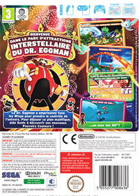 Sonic Colors - Box - Back (France) - 485x681