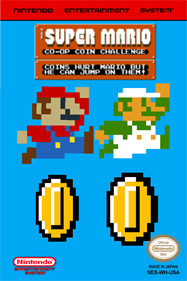 Super Mario Co-Op Coin Challenge - Fanart - Box - Front (null) - 600x900