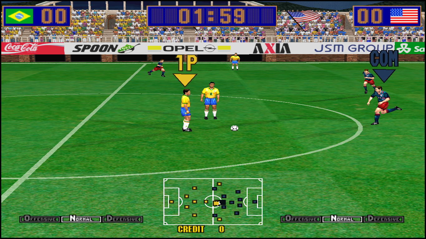 Illustration of Virtua Striker 2