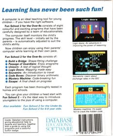 Fun School 2: for the Over-8s - Box - Back (North America) - 665x800