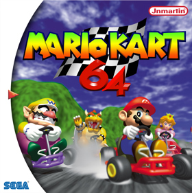 Mario Kart 64 - Box - Front (United States) - 1423x1428
