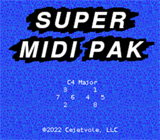 Super MIDI Pak - Screenshot - Gameplay (null) - 256x224