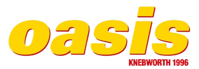 Oasis Knebworth - Clear Logo (null) - 640x222