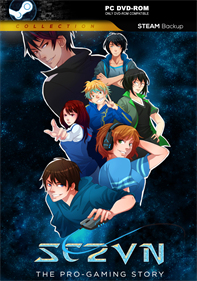 SC2VN: The eSports Visual Novel - Fanart - Box - Front (North America) - 1531x2175