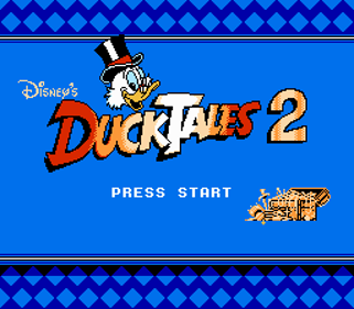 Duck Tales 2: New Journey - Screenshot - Game Title (World) - 256x224