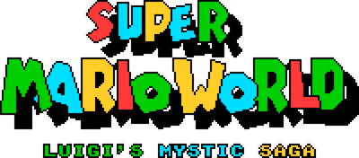 SMW: Luigi's Mystic Saga - Clear Logo (World) - 2000x880