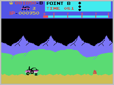 Moon Patrol (Collectorvision Games) - Screenshot - Gameplay (World) - 256x192