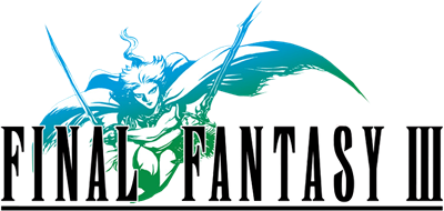 Final Fantasy III - Clear Logo (World) - 753x358