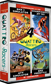 Quattro Racers - Box - 3D (Europe) - 334x551
