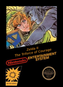 Zelda II: The Triforce of Courage - Box - Front (World) - 233x320