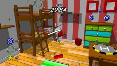 Pixelbit Helicopter Challenge - Screenshot - Gameplay (World) - 1000x562