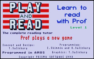 Play and Read Vol1: Prof Plays A New Game - Screenshot - Game Title (null) - 647x409