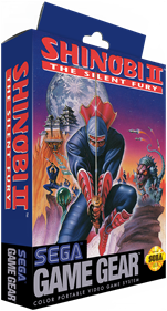 Shinobi II: The Silent Fury - Box - 3D (North America) - 652x1210