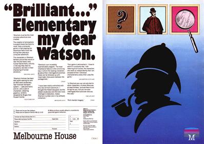 Sherlock - Advertisement Flyer - Front (Europe) - 1164x822
