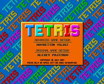 Tetris (Hayrettin Yildiz) - Screenshot - Game Title (null) - 692x554