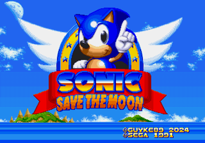 Sonic The Hedgehog : Save The Moon - Screenshot - Game Title (World) - 400x280