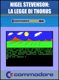 Nigel Stevenson: La Legge di Thorus - Fanart - Box - Front (null) - 798x1072
