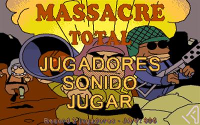 Massacre Total - Screenshot - Game Title (Spain) - 1920x1200