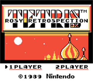 Tetris: Rosy Retrospection DX - Screenshot - Game Title (null) - 160x144