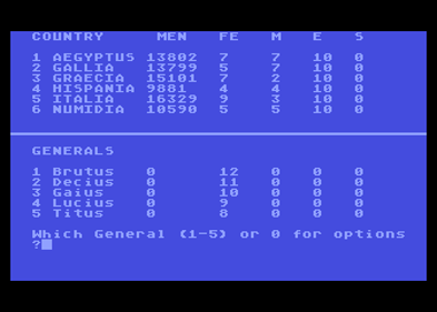 Roman Empire - Screenshot - Gameplay (Europe) - 336x240