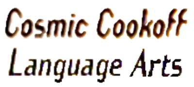 Cosmic Cookoff: Language Arts - Clear Logo - 223x100