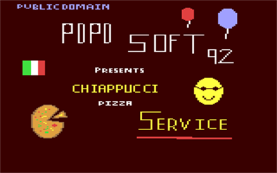 Chiappucci Pizza Service - Screenshot - Game Title (Germany) - 320x200