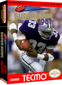 Tecmo Super Bowl 1981 - Box - 3D (United States) - 1539x2100
