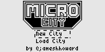 MicroCity - Screenshot - Game Title (null) - 256x128