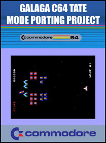 Galaga C64 TATE Mode Porting Project - Fanart - Box - Front (null) - 798x1072