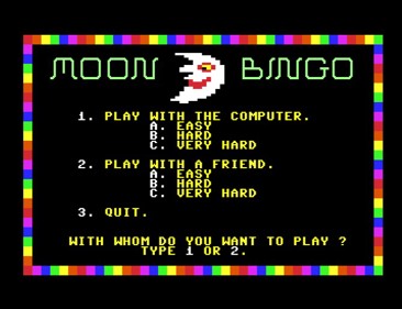 Moon Bingo - Screenshot - Game Select (null) - 670x514