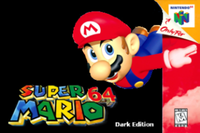 Super Mario 64: Dark Edition - Fanart - Box - Front (North America) - 320x213