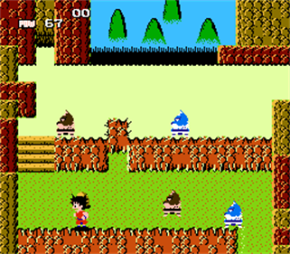 Dragon Ball: Dragon's Mystery - Screenshot - Gameplay (World) - 256x224