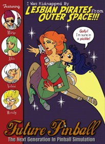 Lesbian Pirates From Outer Space - Fanart - Box - Front (null) - 1000x1370