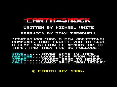 Earthshock - Screenshot - Game Title (null) - 640x480