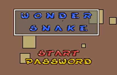 Wondersnake - Screenshot - Game Title (World) - 224x144