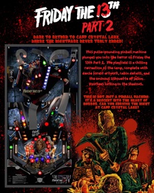 Friday the 13th: Part 2 - Advertisement Flyer - Front (null) - 1680x2100