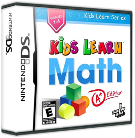 Kids Learn: Math A+ Edition - Box - 3D (null) - 587x598