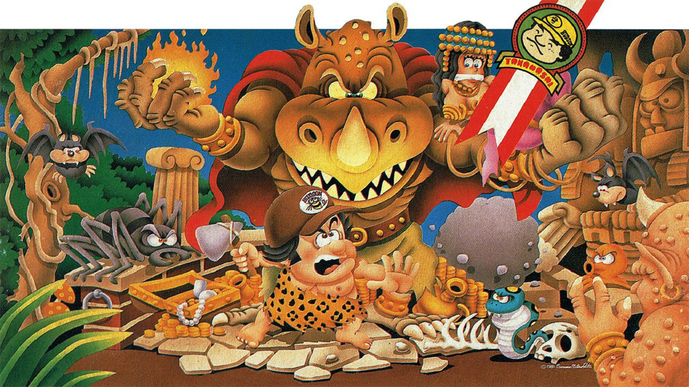 Illustration of Famicom Mini: Takahashi Meijin no Bouken Jima