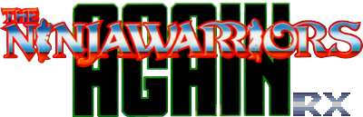 Ninja Warriors Again RX - Clear Logo (null) - 400x129
