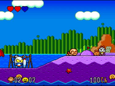 Super Genjin 2 - Screenshot - Gameplay (null) - 320x240