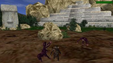 Alpha Chimp: Episode One: The Jungle - Screenshot - Gameplay (World) - 1000x562