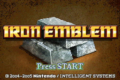 Iron Emblem - Screenshot - Game Title (null) - 240x160