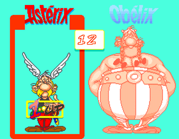 Astérix - Screenshot - Game Select (null) - 288x224