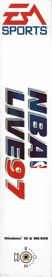 NBA Live 97 - Box - Spine (North America) - 150x800