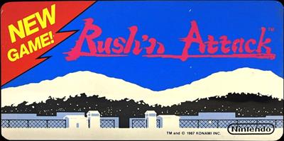 Rush'n Attack (PlayChoice-10) - Arcade - Marquee (North America) - 1428x713