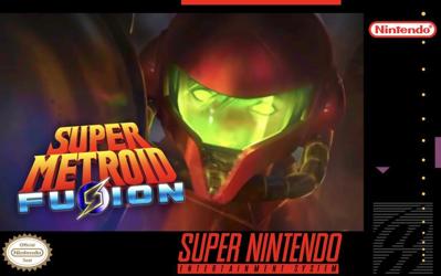 Super Metroid X-Fusion - Fanart - Box - Front (null) - 1148x720