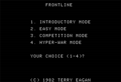 Frontline - Screenshot - Game Title (null) - 560x384