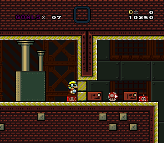 Super Mario World: Hack 0 - Screenshot - Gameplay (null) - 256x224