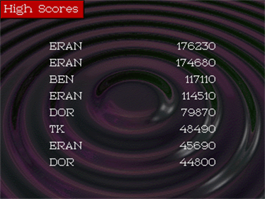 AstroFire - Screenshot - High Scores (null) - 320x240