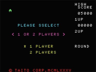Space Invaders - Screenshot - Game Title (null) - 640x480